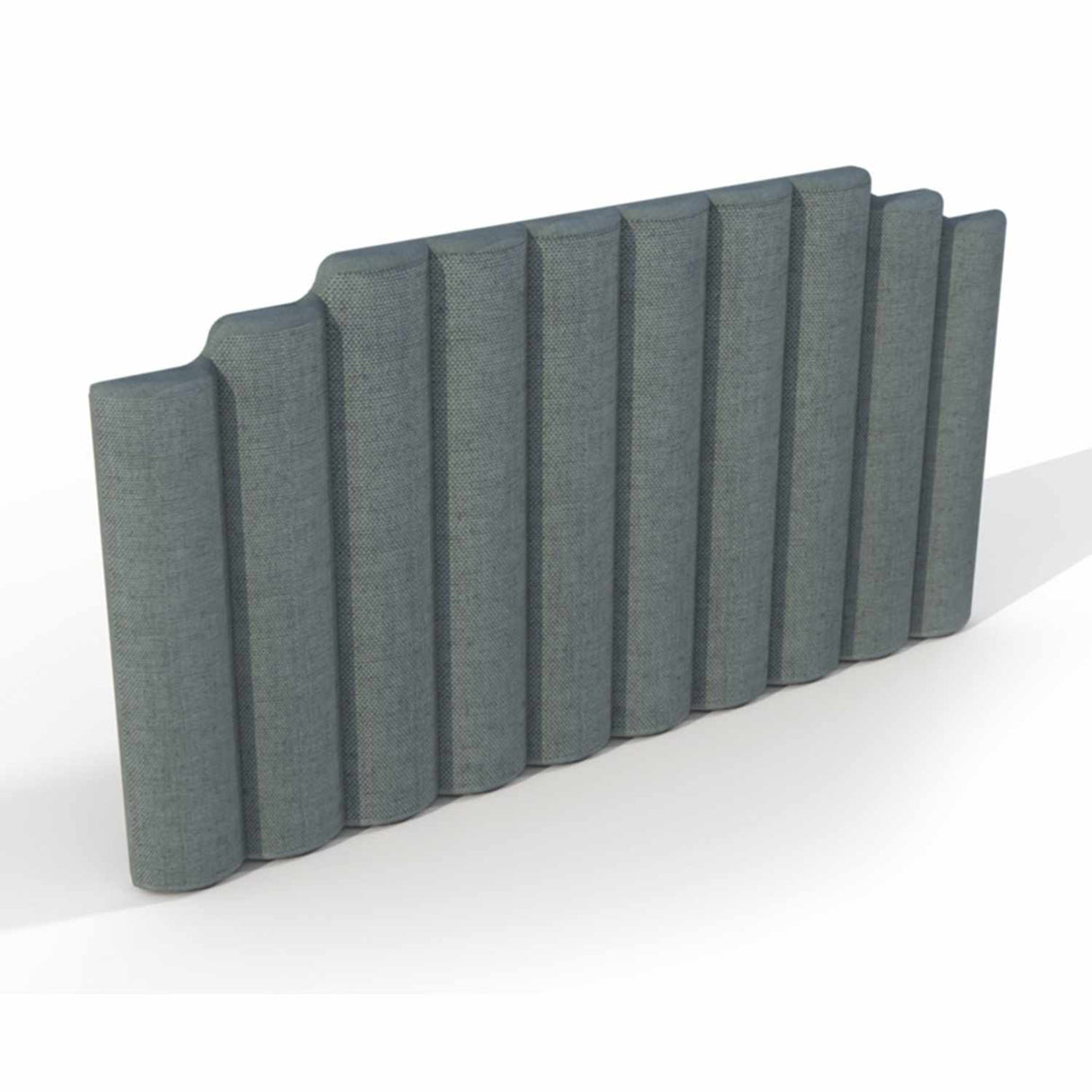 Cabecero Berlín Sencilla 100 cm Gris Flotante - Camas y Cabeceros | Bylmo