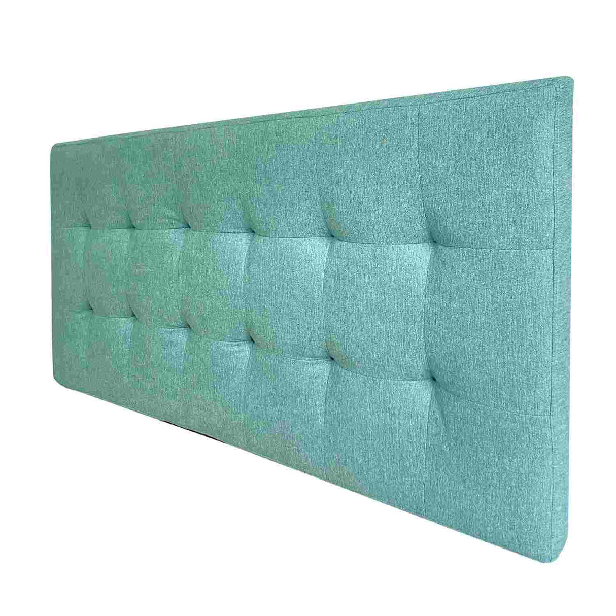 Cabecero Memphis Doble 140 cm Verde Menta con Espuma - Camas y Cabeceros | Bylmo