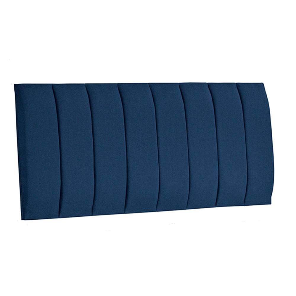 Cabecero Flotante Orvieto Sencilla 100 cm Azul Tela Resistente - Camas y Cabeceros | Bylmo