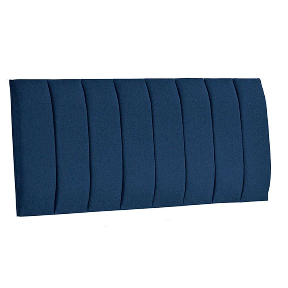 Cabecero Flotante Orvieto Doble 140 cm Azul Tela Resistente - Camas y Cabeceros | Bylmo