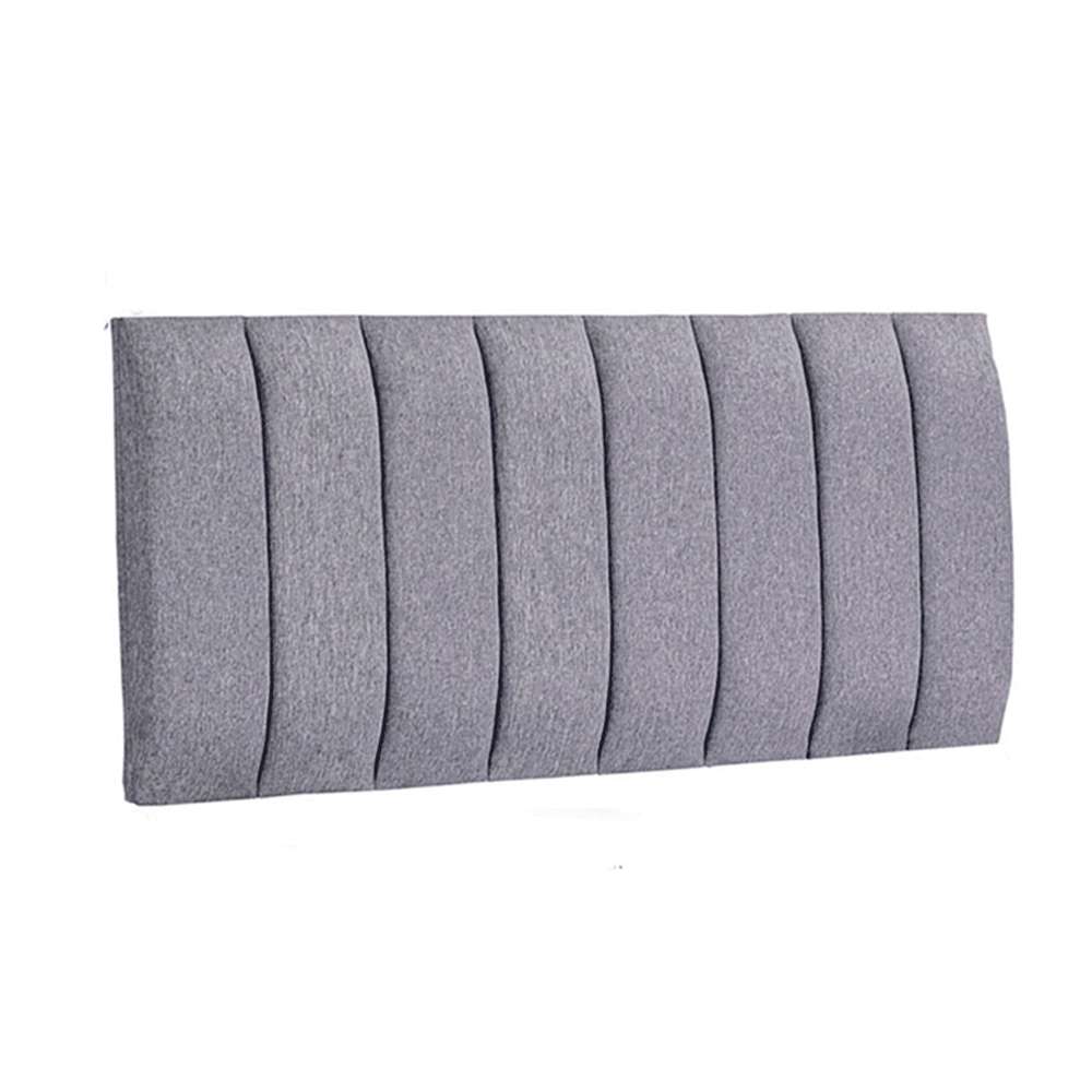 Cabecero Flotante Orvieto Queen 160 cm Gris Tela Resistente - Camas y Cabeceros | Bylmo