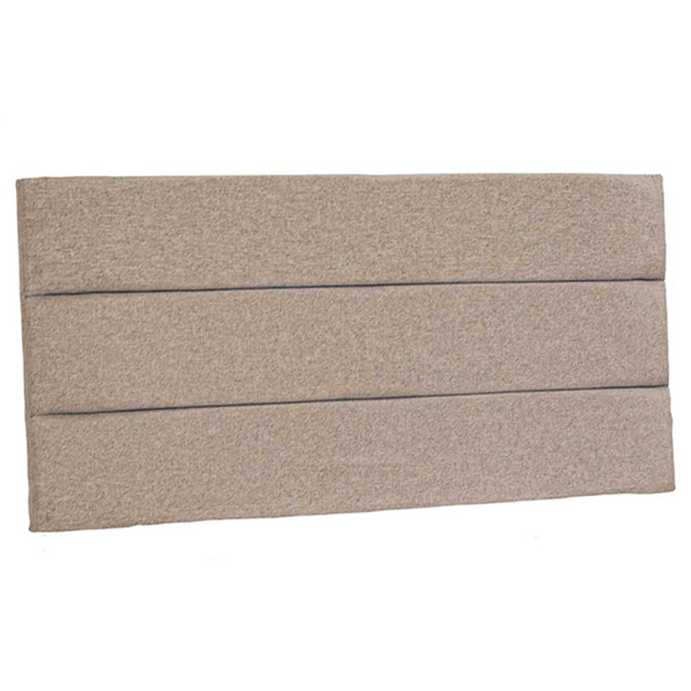 Cabecero Flotante Portofino Queen 160 cm Beige Tela Resistente - Camas y Cabeceros | Bylmo