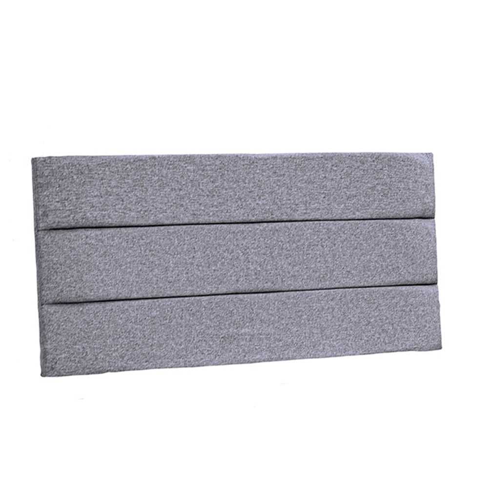 Cabecero Flotante Portofino Doble 140 cm Gris Tela Resistente - Camas y Cabeceros | Bylmo