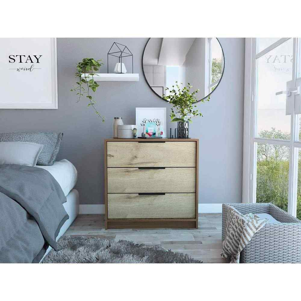 Cómoda Col Gales y Duna 70 cm con Tres Cajones - Cajoneras | Bylmo