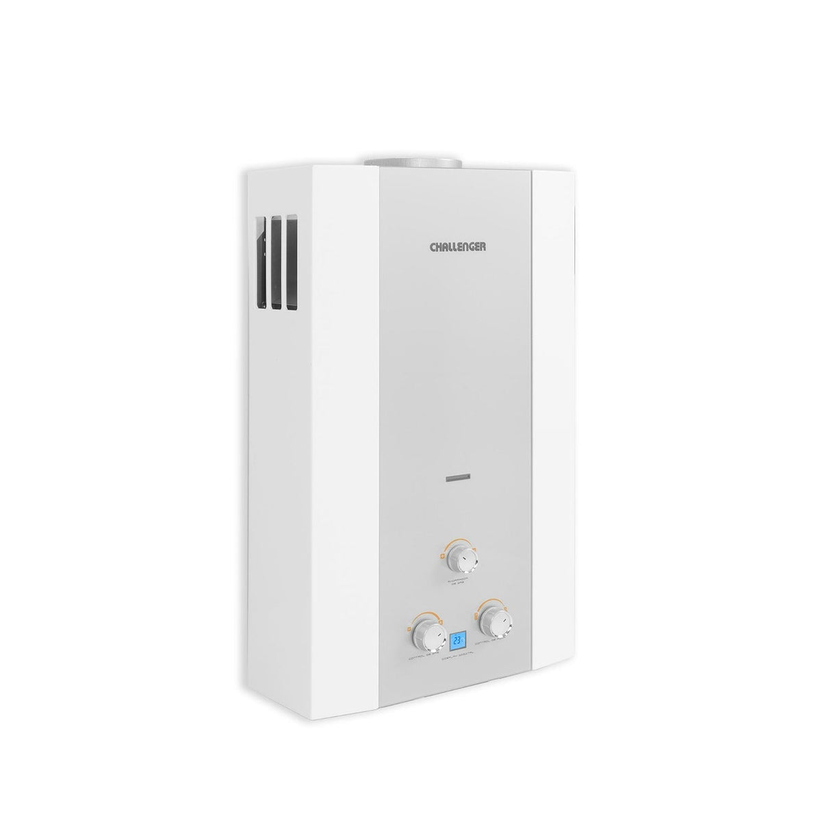 Calentador WHG 42 cm Blanco a Gas de Tiro Natural para 16 Litros - Electrodomesticos | Bylmo