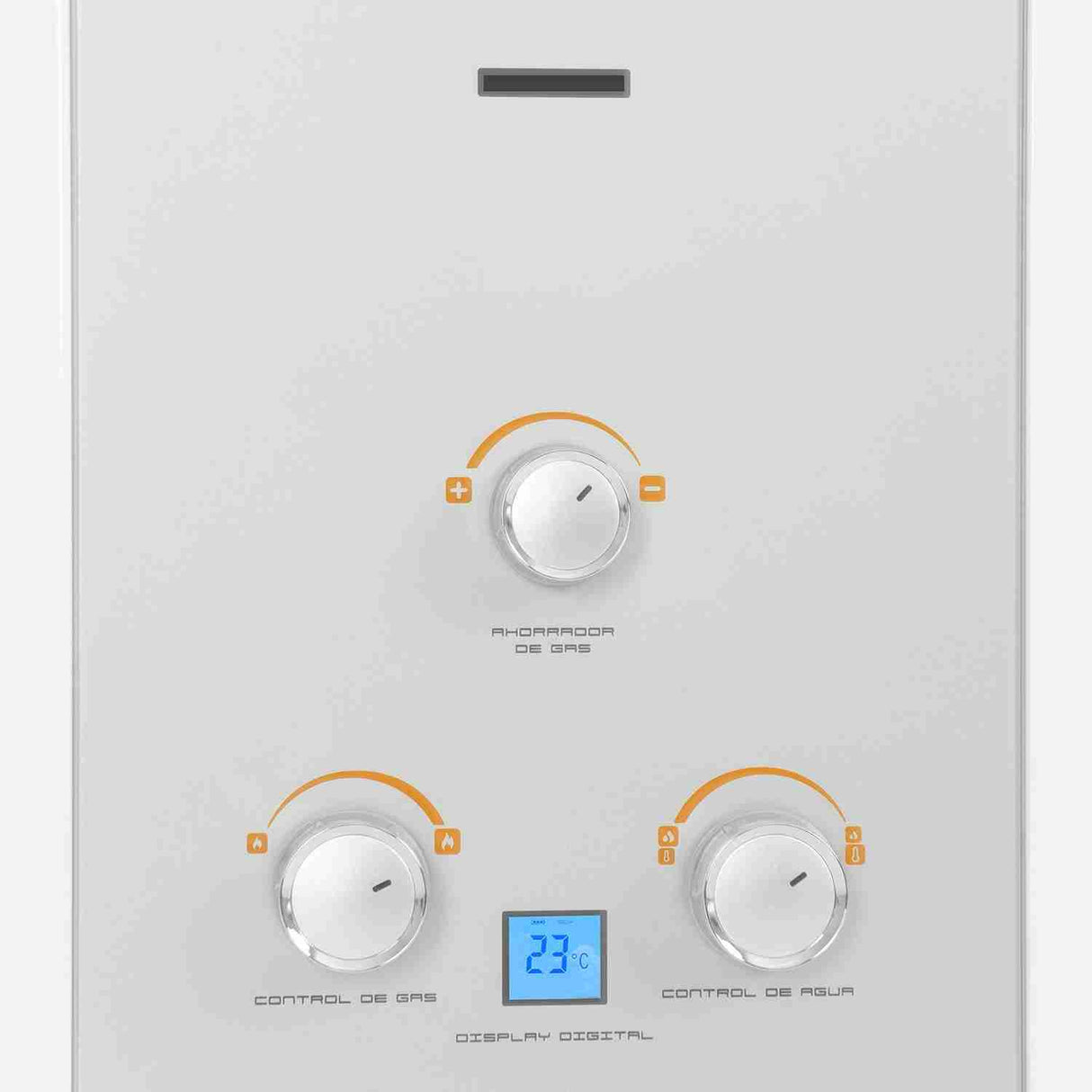 Calentador WHG 42 cm Blanco a Gas de Tiro Natural para 16 Litros - Electrodomesticos | Bylmo