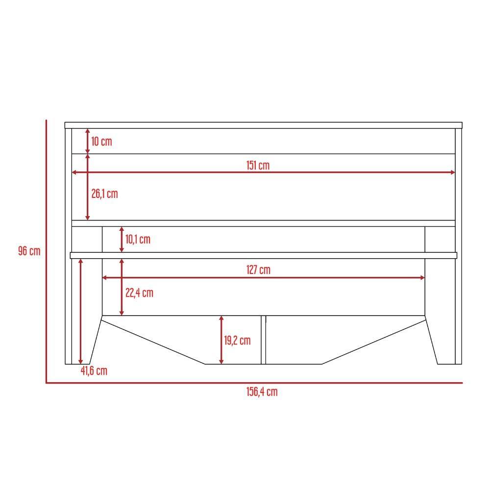 Cama Ponova Doble 140 cm Caramelo - Camas | Bylmo