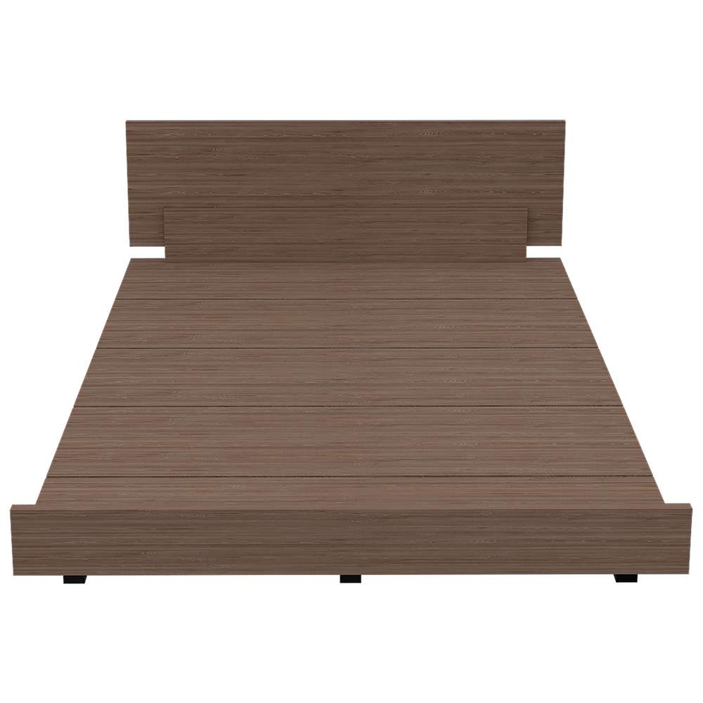 Cama Kaia Miel 120x51.6cm para Colchón Semidoble 120 X 190 Cm con Cabecero - Camas | Bylmo
