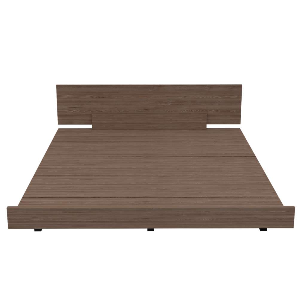 Cama Kaia Miel 160x51.6cm para Colchón Doble 140 X 190 Cm con Cabecero - Camas | Bylmo