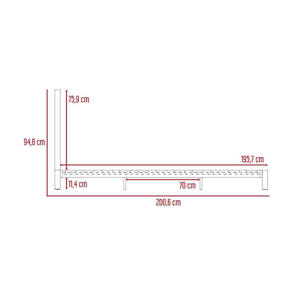 Cama Zoho Zen Doble 140 cm Bellota - Camas | Bylmo