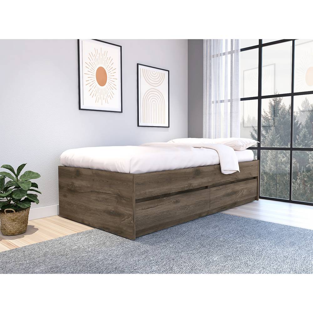 Cama Austin Sencilla 100 cm Bellota con Cajones - Camas | Bylmo