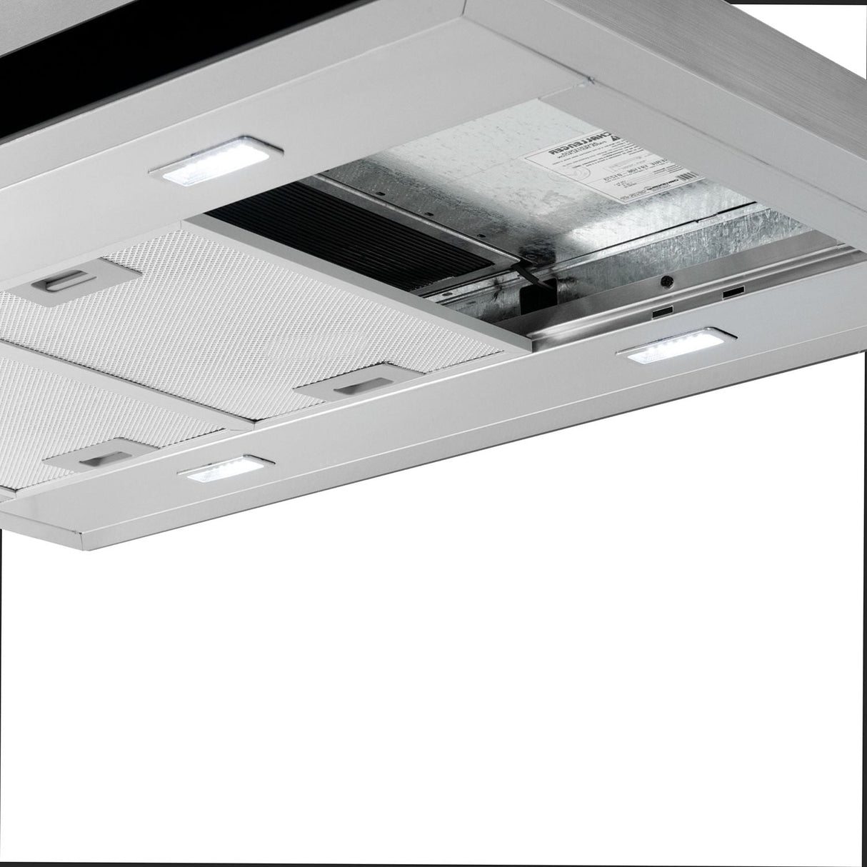 Campana Isle Two 90 Cm Gris Tipo Isla De Tres Velocidades - Cocinas | Bylmo