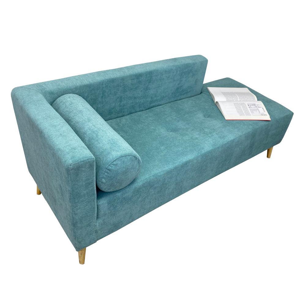 Sofá Chase Long Verde Menta 163x66cm De 3 Puestos con Apoya Brazos - Sofas | Bylmo