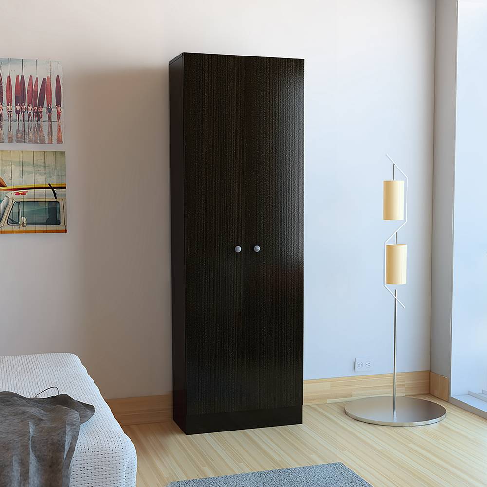 Closet Home Wengue 60x180cm sin Cajones con 4 Entrepaños - Closets | Bylmo