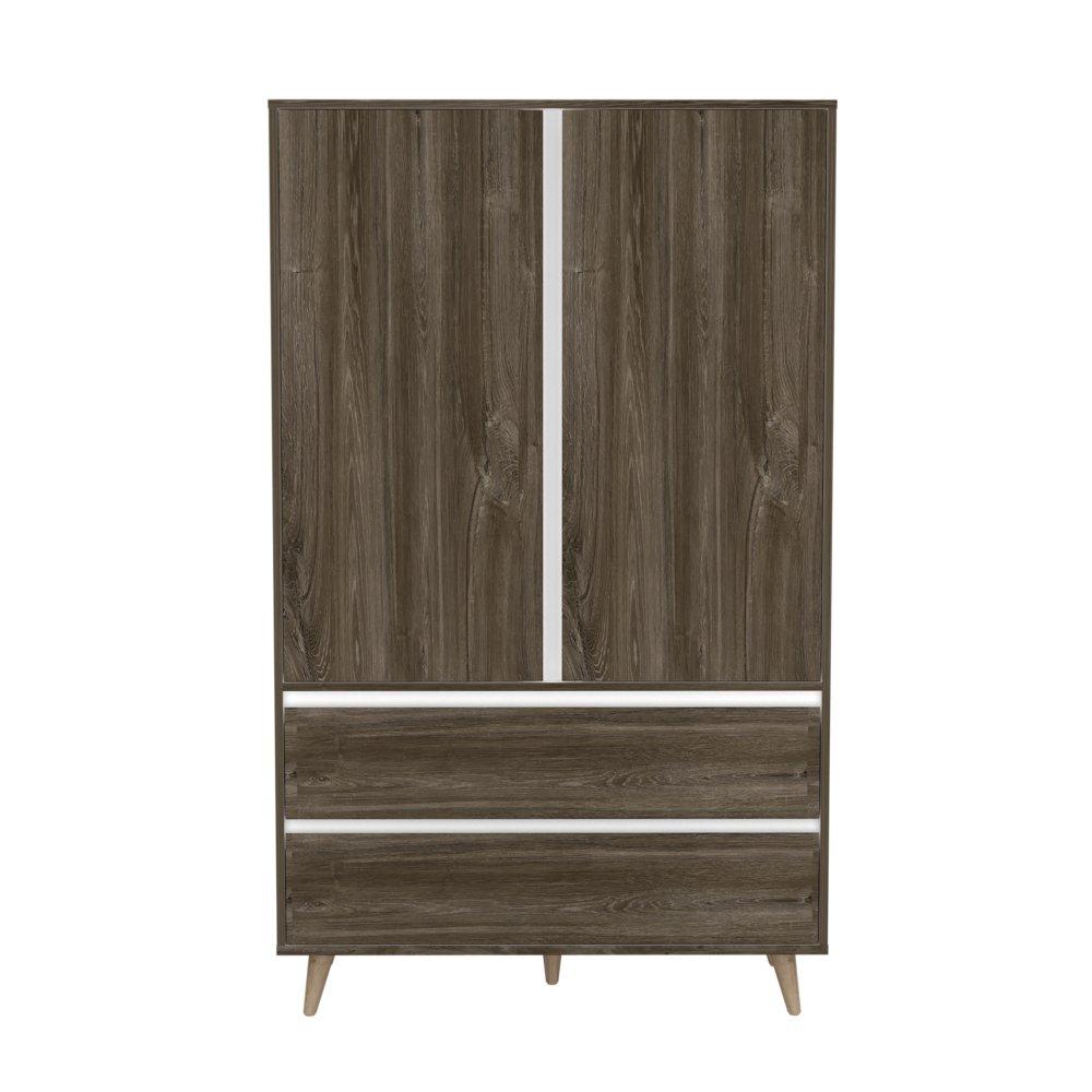 Closet Almería Siena 100 cm con Dos Puertas y Dos Cajones - Closets | Bylmo