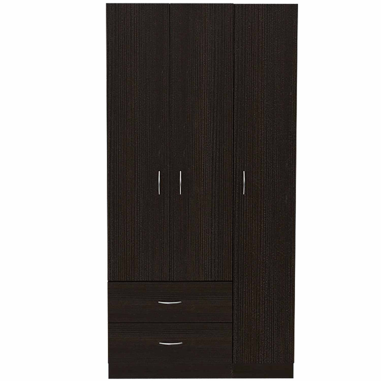 Closet Aural Wengue 90 cm con Entrepaños y Colgadero - Closets | Bylmo
