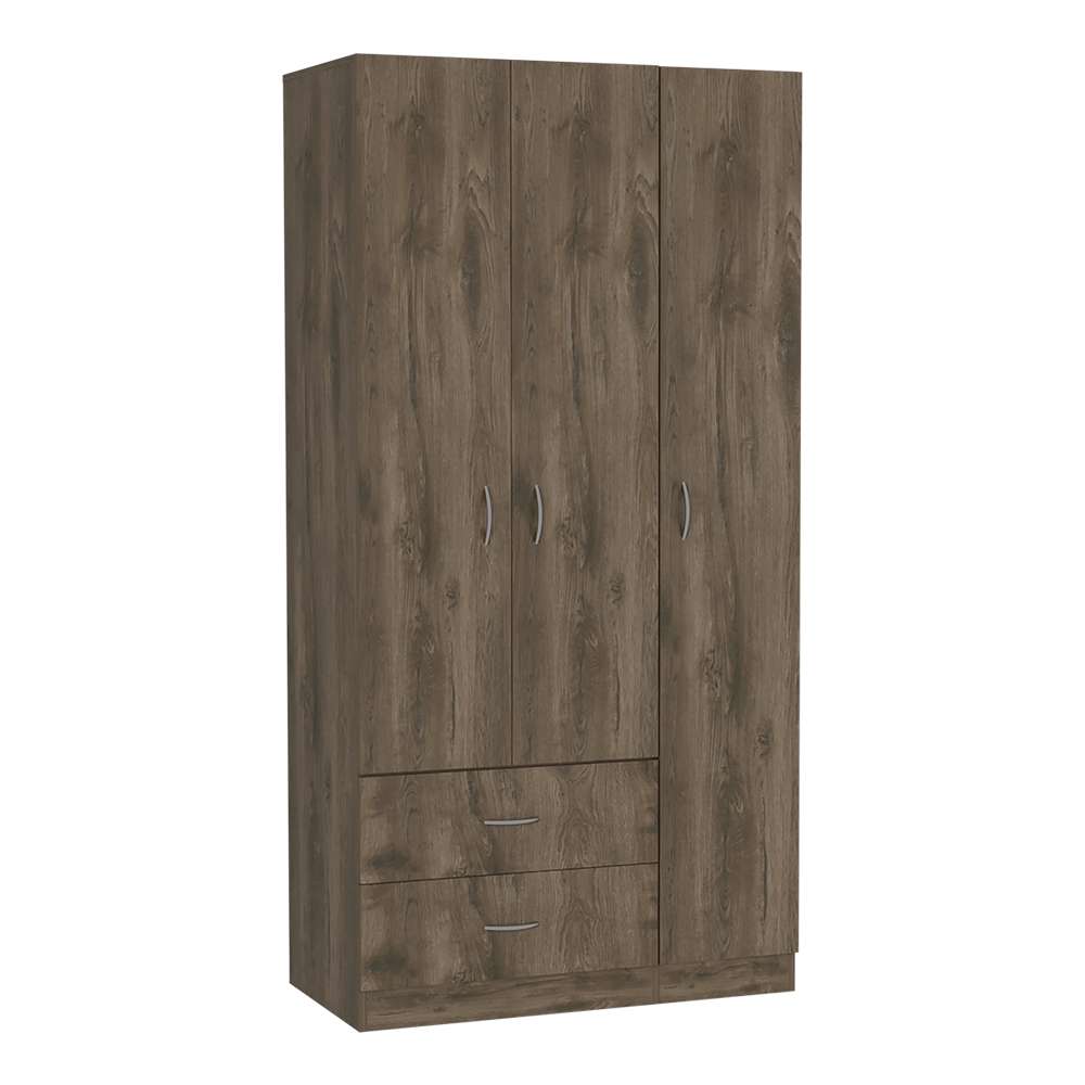 Closet Austral Bellota 90x180cm con 2 Cajones con 3 Entrepaños - Closets | Bylmo
