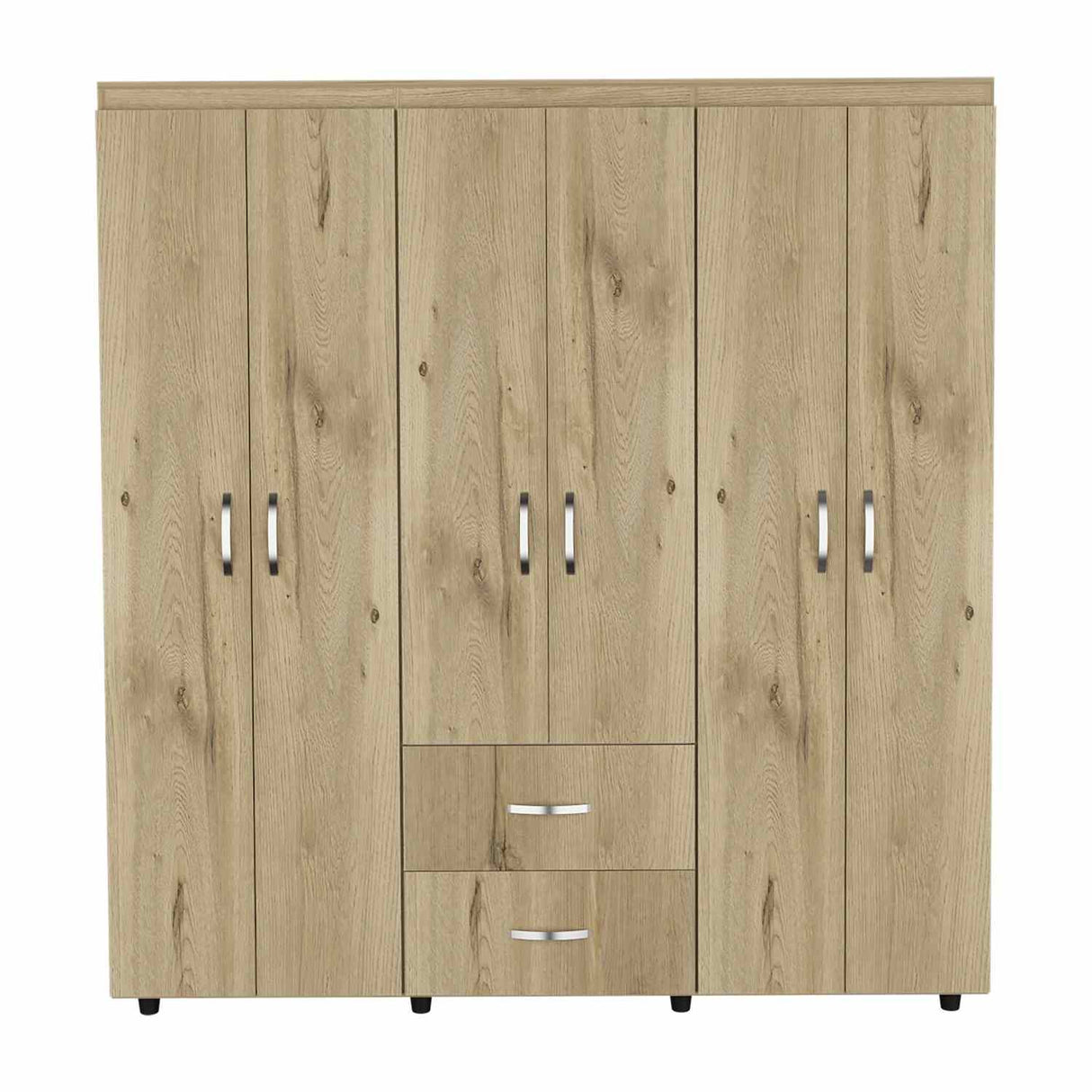 Closet Bariloche Duna 170x180cm con 2 Cajones con 4 Entrepaños - Closets | Bylmo