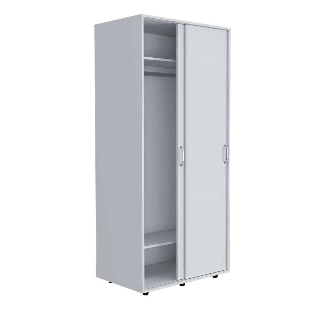 Closet Belfort Blanco 80 cm con Dos Puertas - Closets | Bylmo