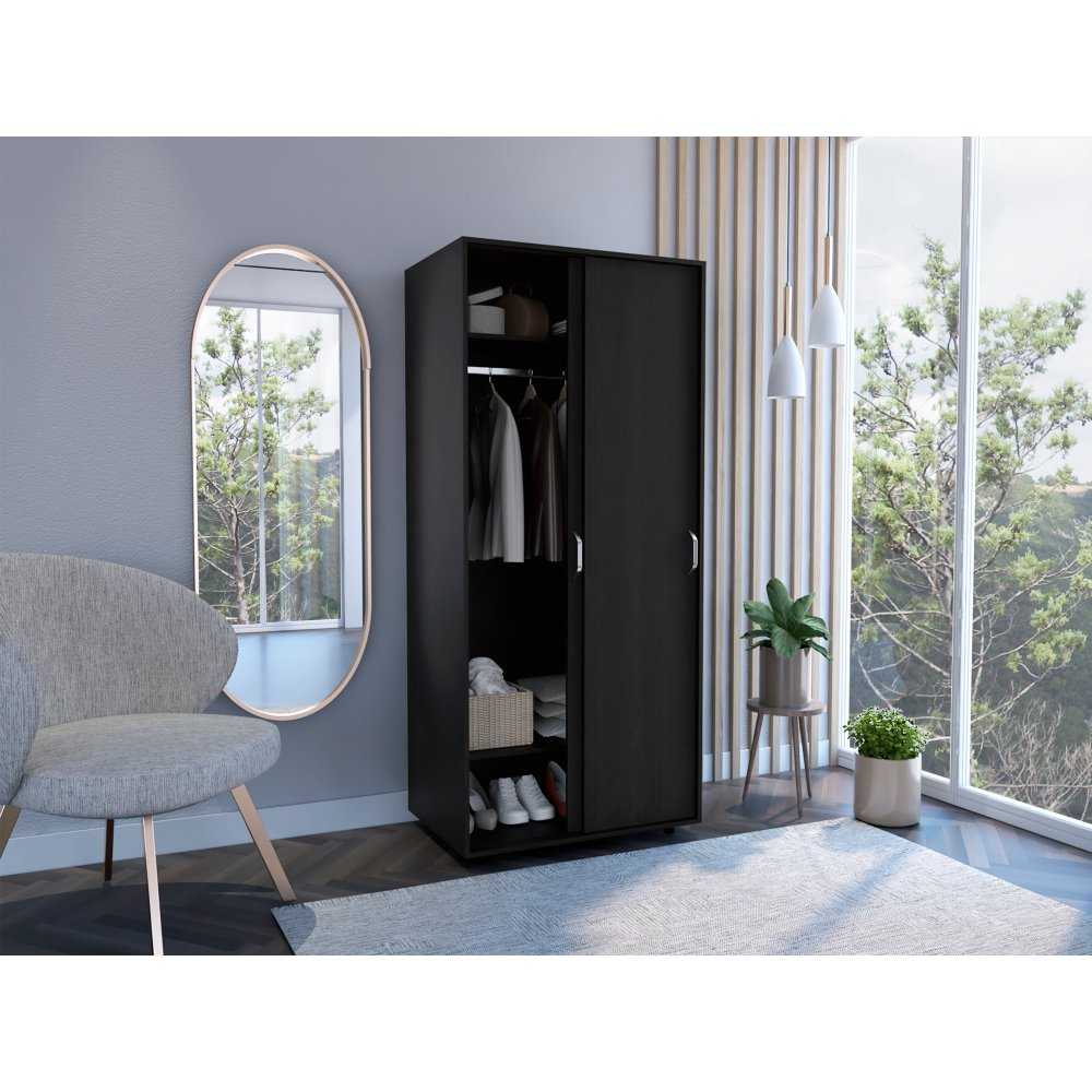 Closet Belfort Wengue 80 cm con Dos Puertas - Closets | Bylmo