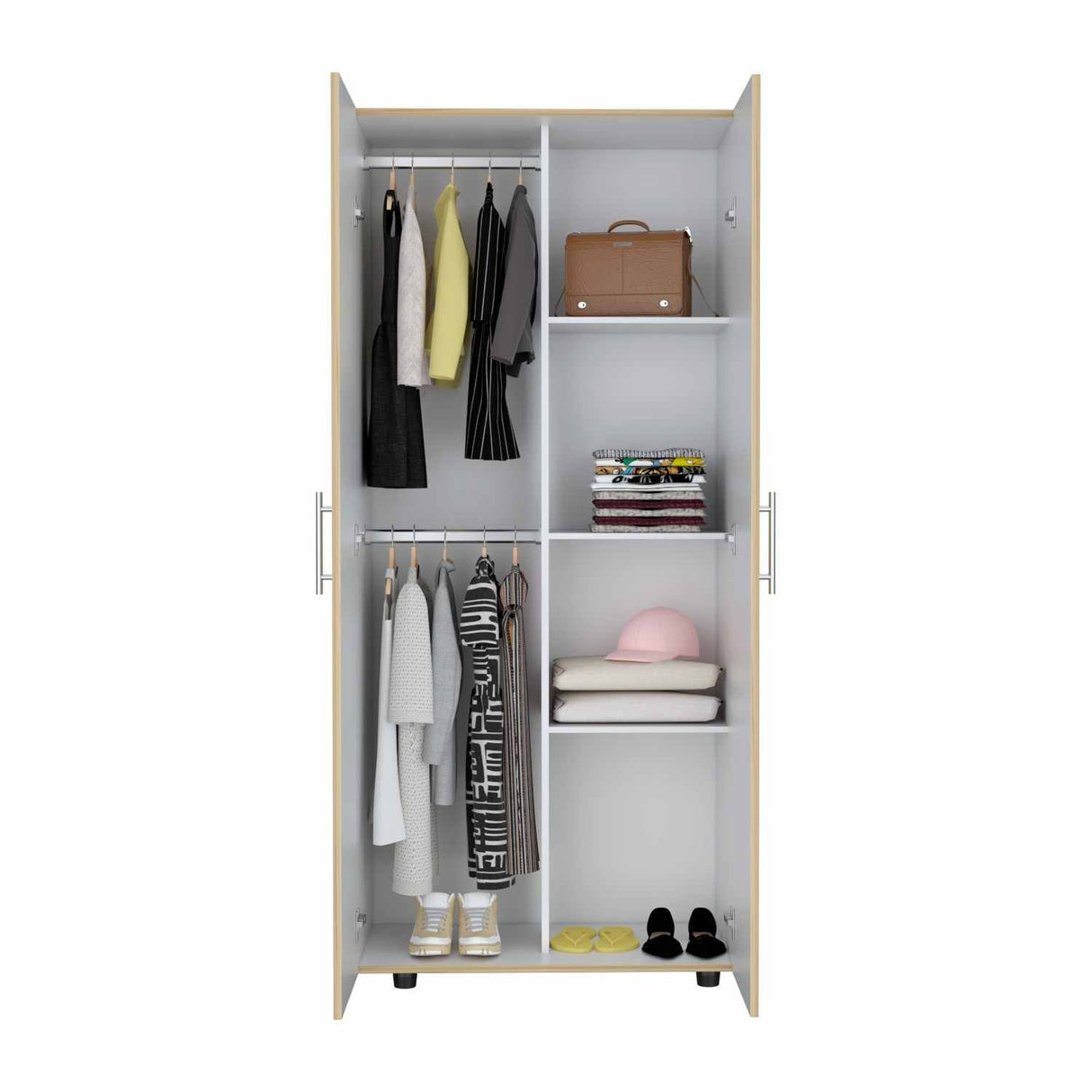 Closet Tera Duna 80x180cm sin Cajones con 3 Entrepaños - Closets | Bylmo