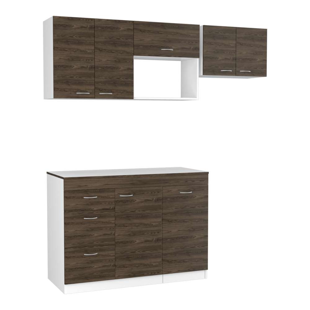 Cocina Grecia Coñac 120 cm - Cocinas | Bylmo