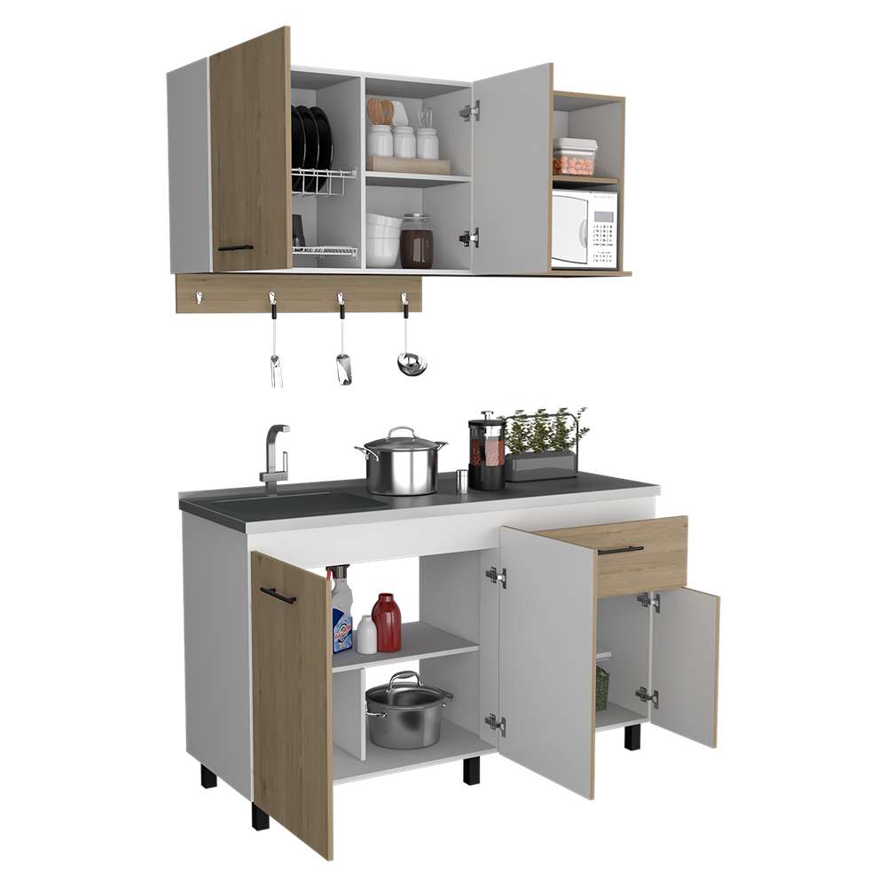 Cocina Alani Rovere 150 cm - Cocinas | Bylmo