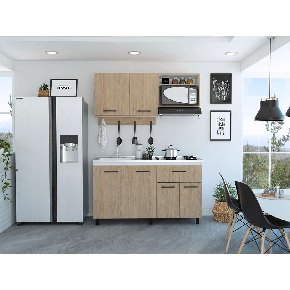 Cocina Alani Rovere 150 cm - Cocinas | Bylmo