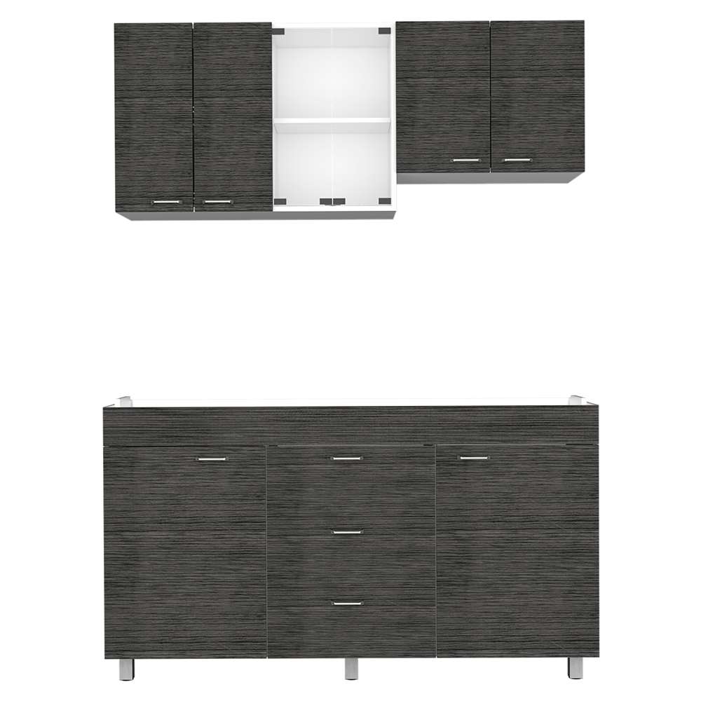 Cocina Lumina Blanco 150x84.5cm sin Mesón - Cocinas | Bylmo