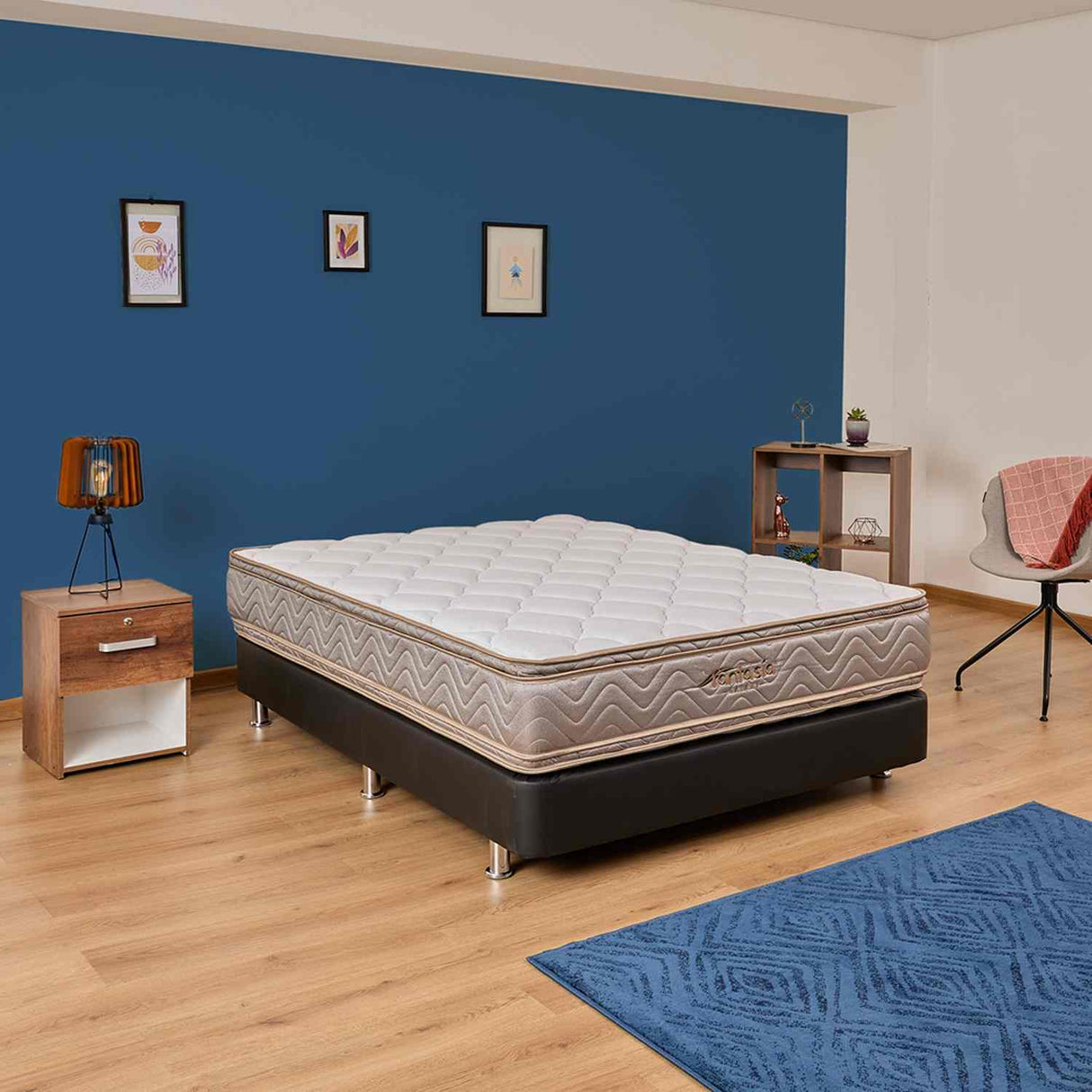 Colchón Galaxy Beige Queen 160 X 190 Cm Medio Firme Ortopedico - Colchones | Bylmo