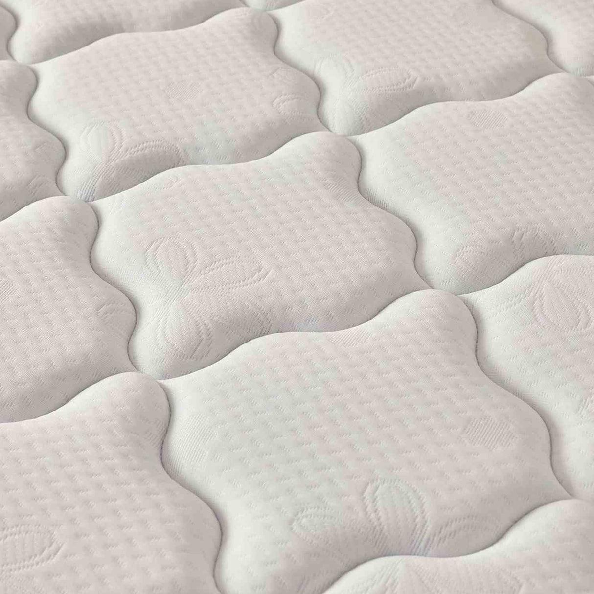 Combo Base Cama y Colchón Optims Negro Doble 140 cm con Dos Almohadas y Protector - Combos Habitacion | Bylmo