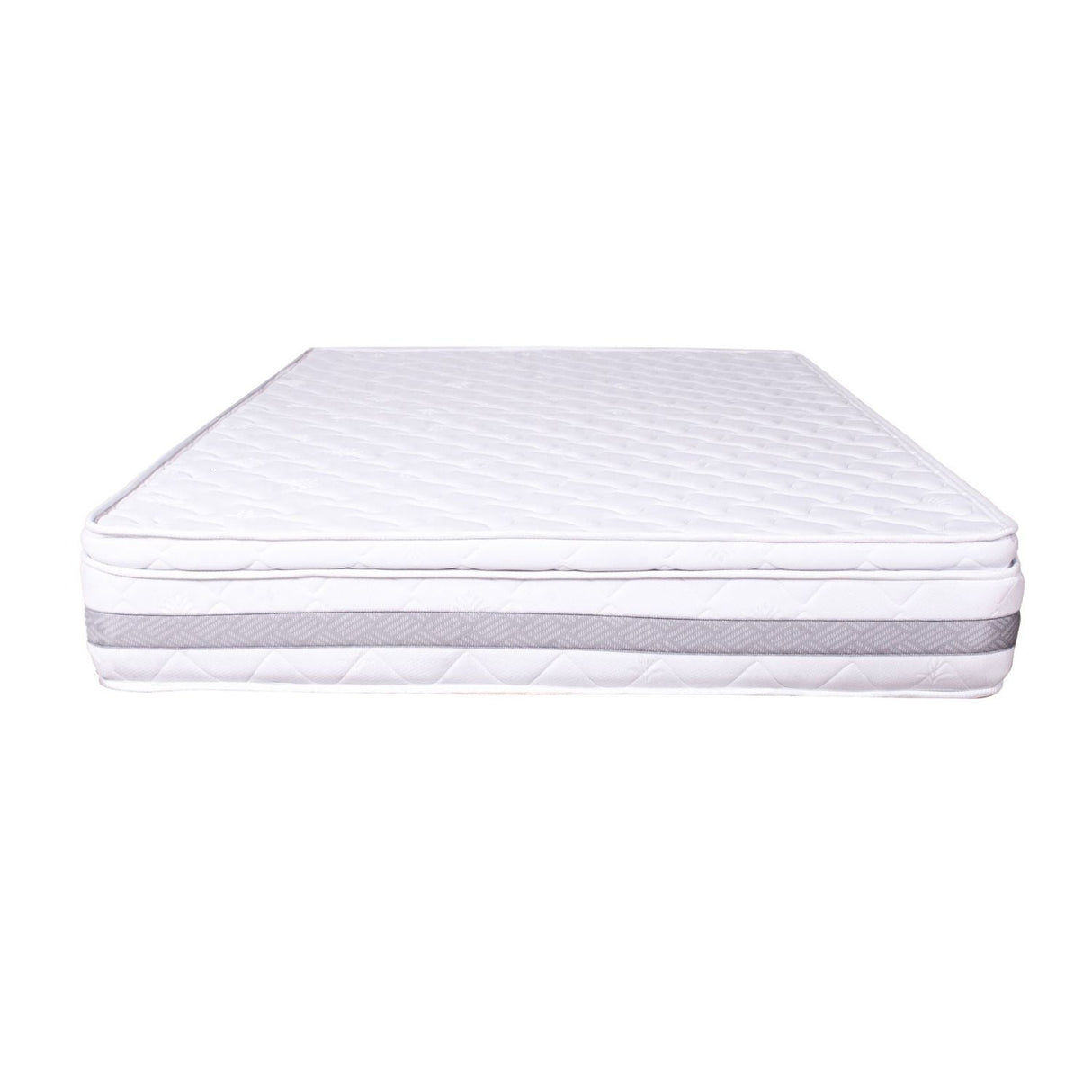Combo Base Cama y Colchón Sevilla Blanco Semidoble 120 cm Firmeza Medio - Combos Habitacion | Bylmo