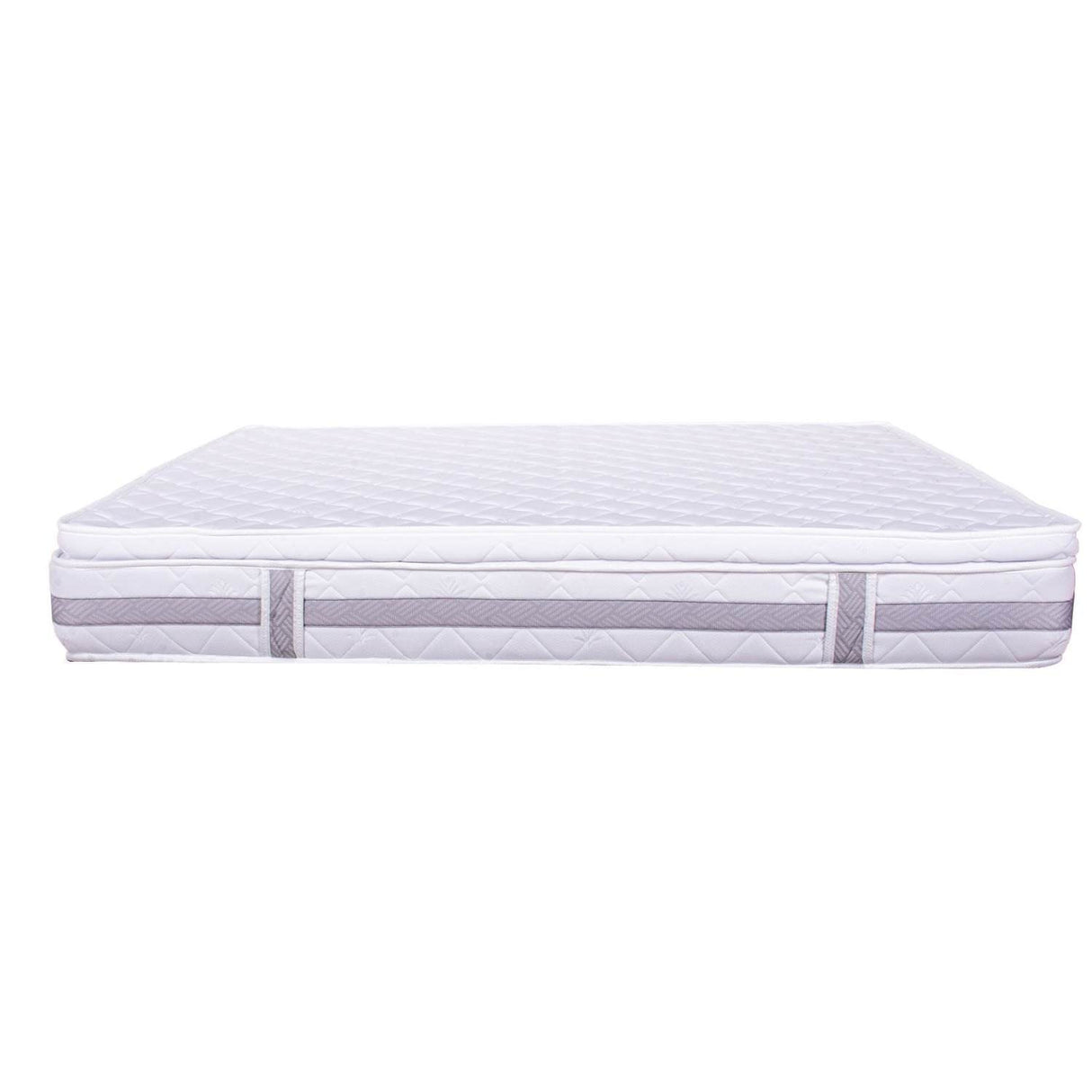 Combo Base Cama y Colchón Sevilla Blanco Sencilla 100 cm Firmeza Medio - Combos Habitacion | Bylmo