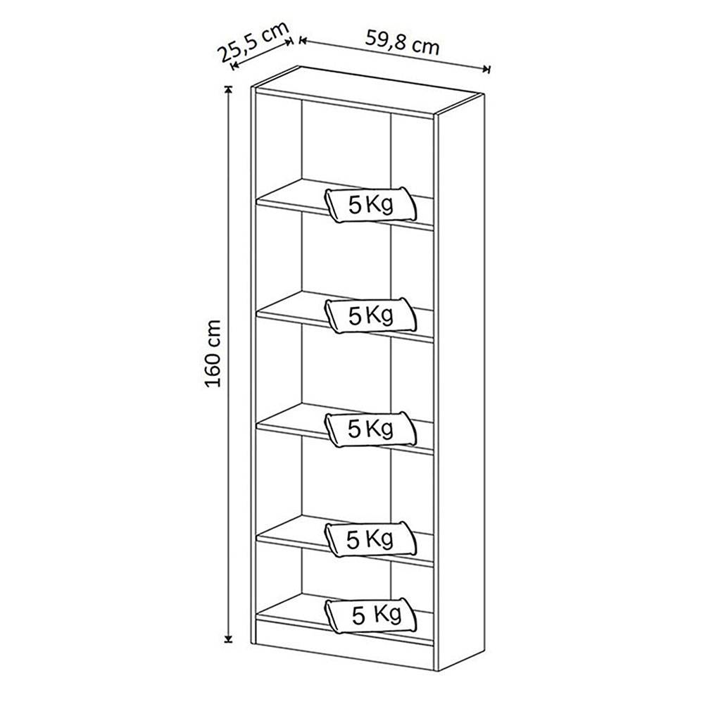 Combo Escritorio y Biblioteca Oslo Almendra 120 cm Minimalista con Entrepaños - Escritorios y Archivadores | Bylmo