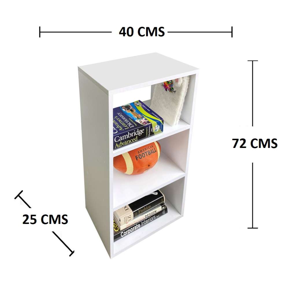 Combo Escritorio y Biblioteca Tomy Blanco 80 cm Minimalista - Escritorios y Archivadores | Bylmo
