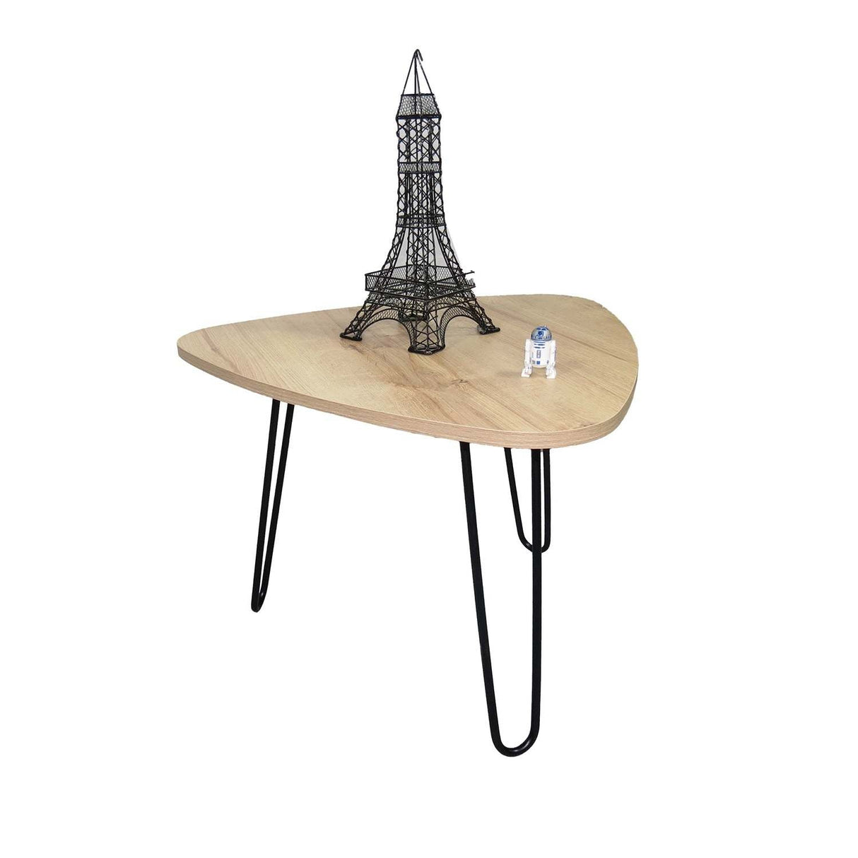 Combo Mesa de Centro y Mesa Auxiliar Shine Duna 60 cm Triangulares - Combos Sala | Bylmo