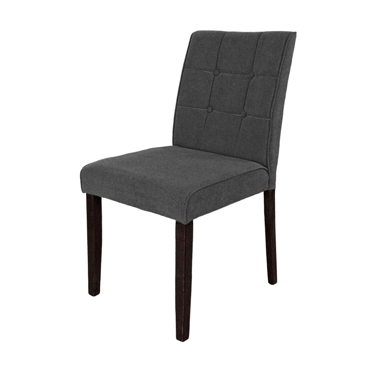 Comedor Enna Gris 120x74cm Rectangular de Cuatro Puestos y con Cuatro Sillas - Comedores | Bylmo