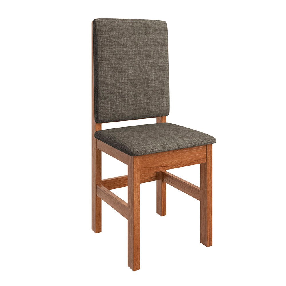 Comedor Modesto Canela 130 cm de Seis Puestos (Incluye Sillas) - Comedores | Bylmo