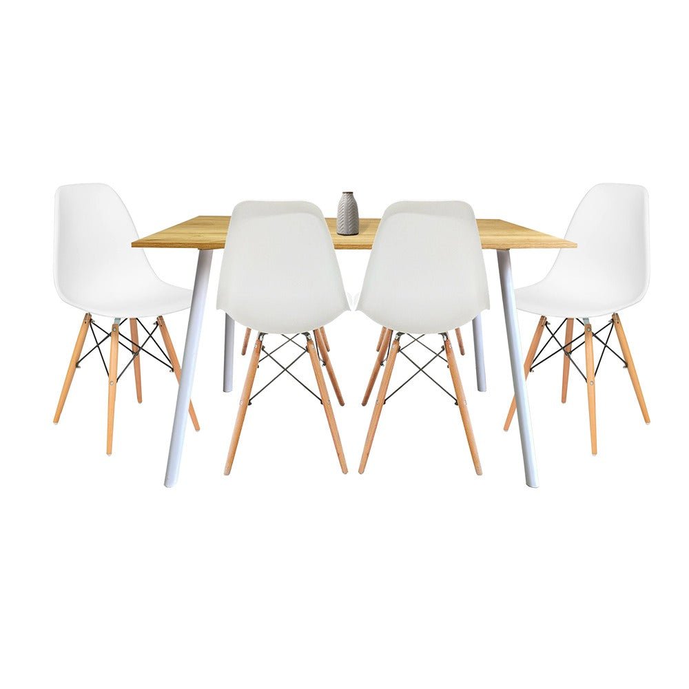 Comedor Rectangular Duna 120 cm de Cuatro Puestos sin Sillas - Comedores | Bylmo