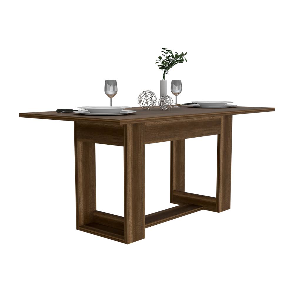 Comedor Volterra Caramelo 160x74.05cm Rectangular de Seis Puestos y sin Sillas - Comedores | Bylmo