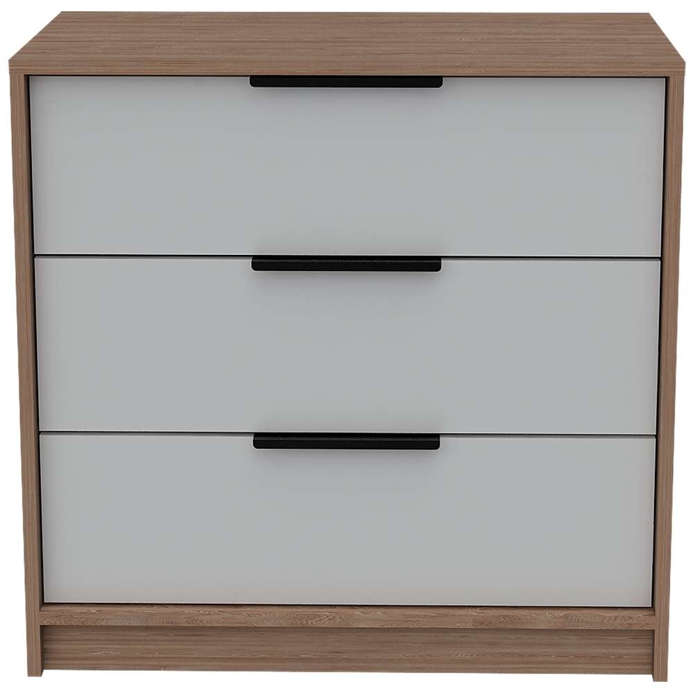 Cómoda Kaia Plus Miel 70x68.7cm De Tres Hileras con Tres Cajones - Cajoneras | Bylmo