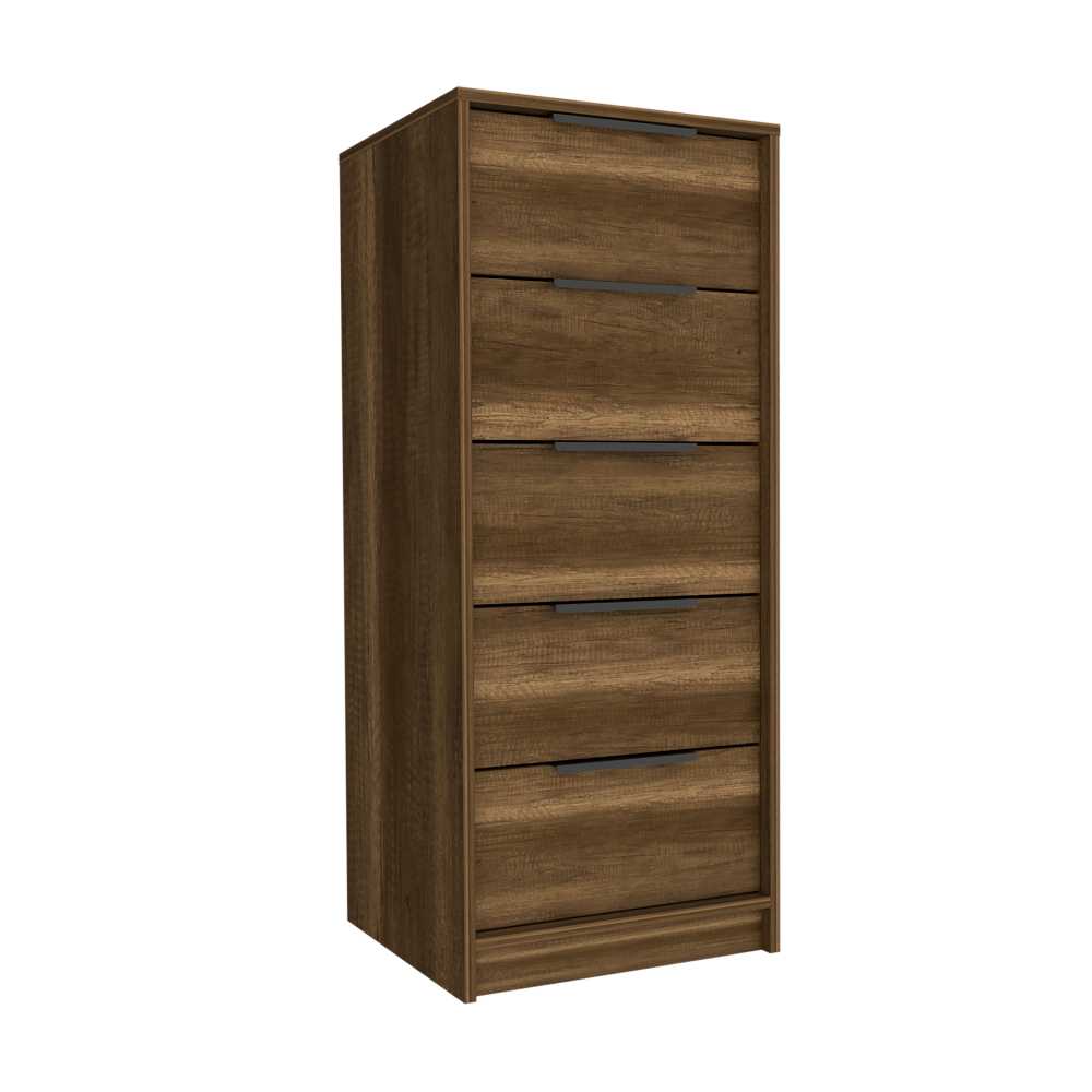 Cómoda Kaia Caramelo 45x107.8cm De Cuatro Hileras con Cuatro Cajones - Cajoneras | Bylmo