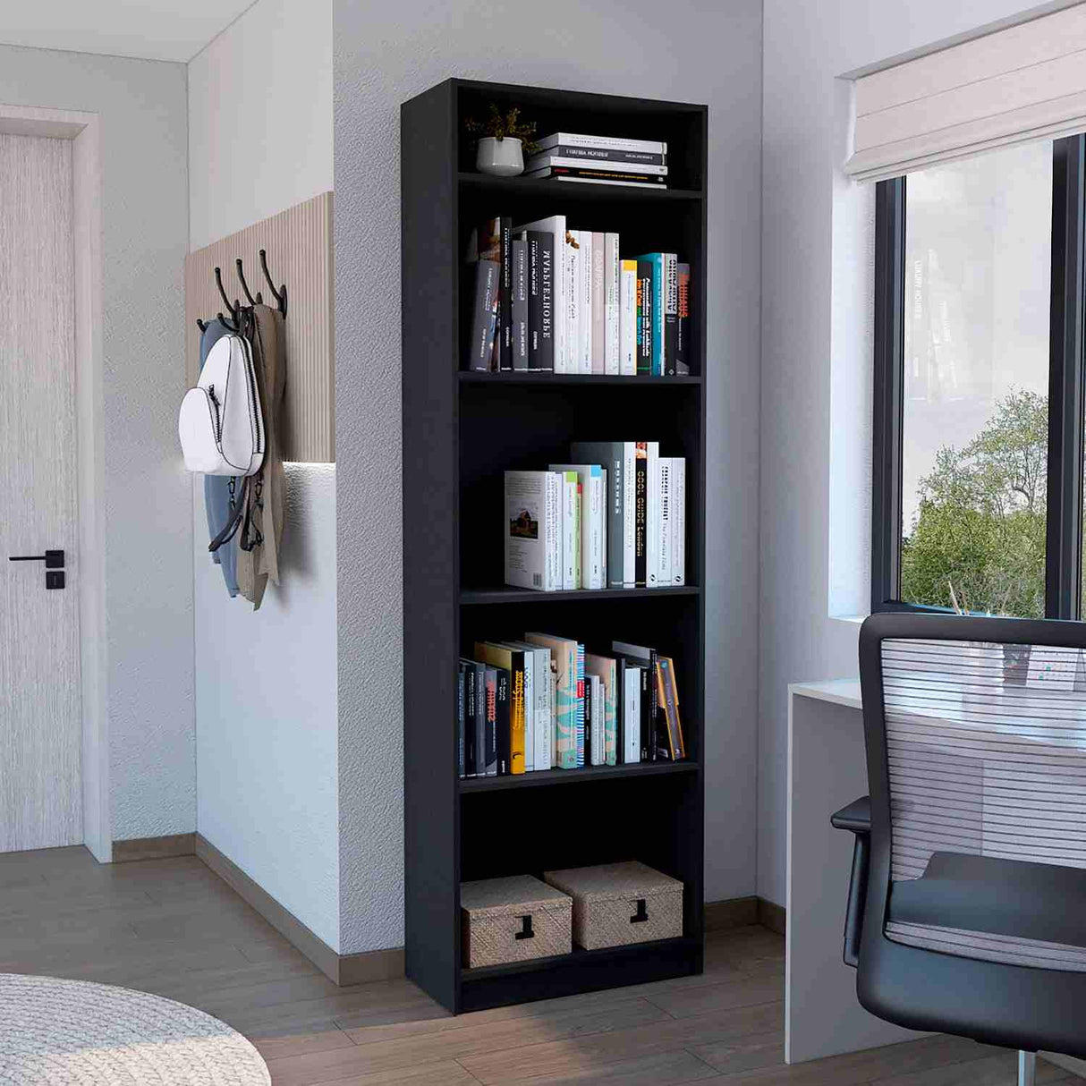 Complemento para Estantes Home Wengue 63x19cm con con Un Entrepaño - Bibliotecas y Estanterías | Bylmo