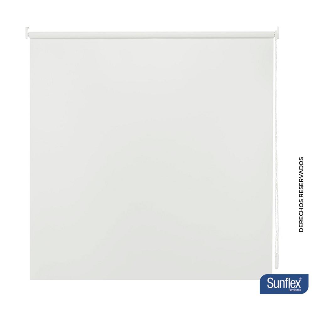 Persiana Blackout Blanco 120x230cm Fondo Entero Enrollable - Cortinas | Bylmo