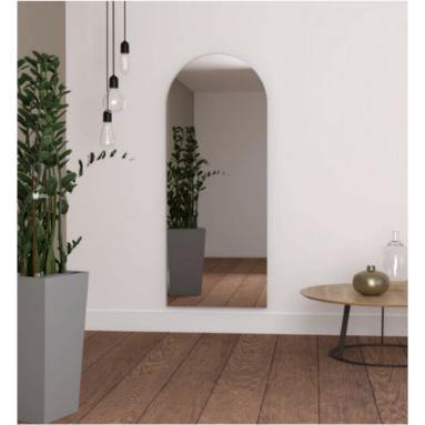 Espejo de Pared Florencia Plateado 60x150cm Arco Superior sin Marco - Espejos Decorativos | Bylmo