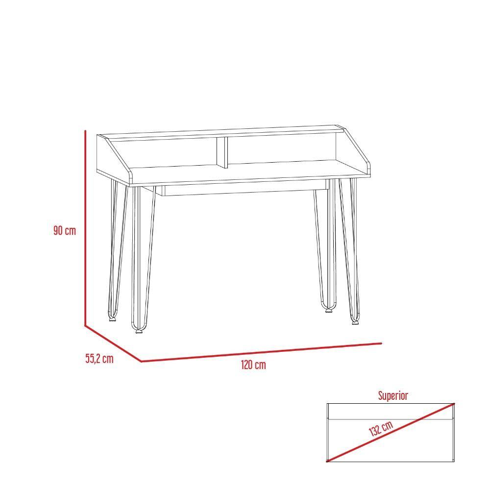 Escritorio Palermo Gales 120 cm Minimalista - Escritorios y Archivadores | Bylmo