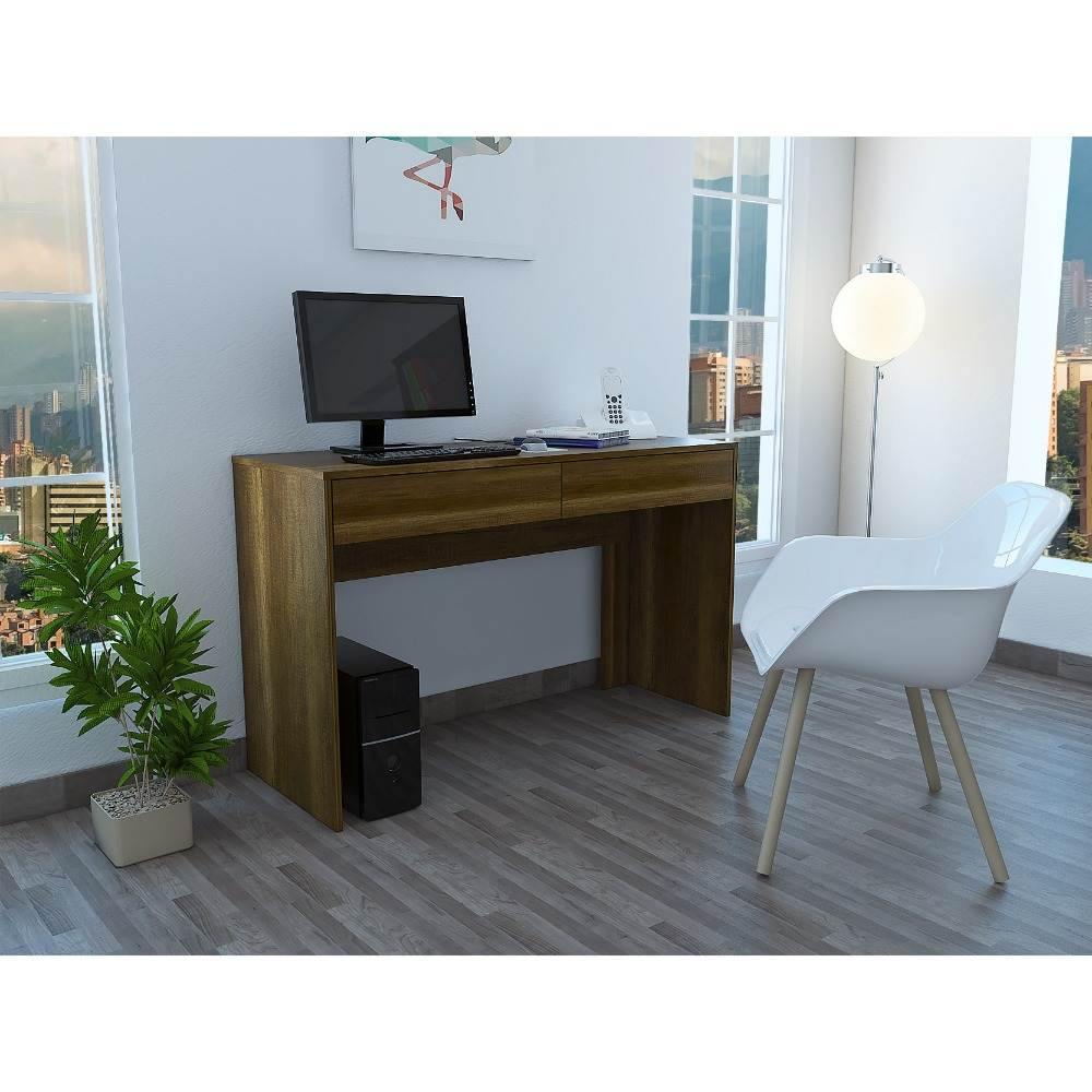 Escritorio Acre Caramelo 120 cm con Cajones - Escritorios y Archivadores | Bylmo