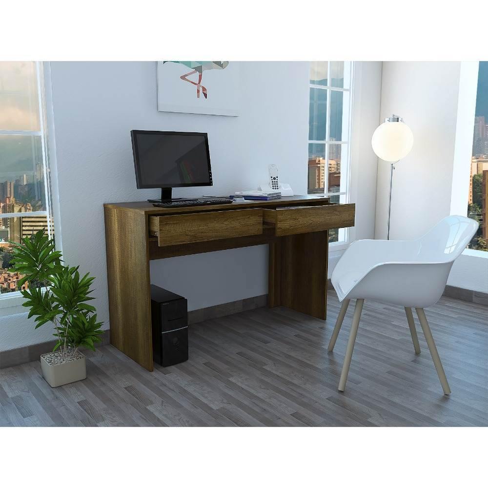 Escritorio Acre Caramelo 120 cm con Cajones - Escritorios y Archivadores | Bylmo
