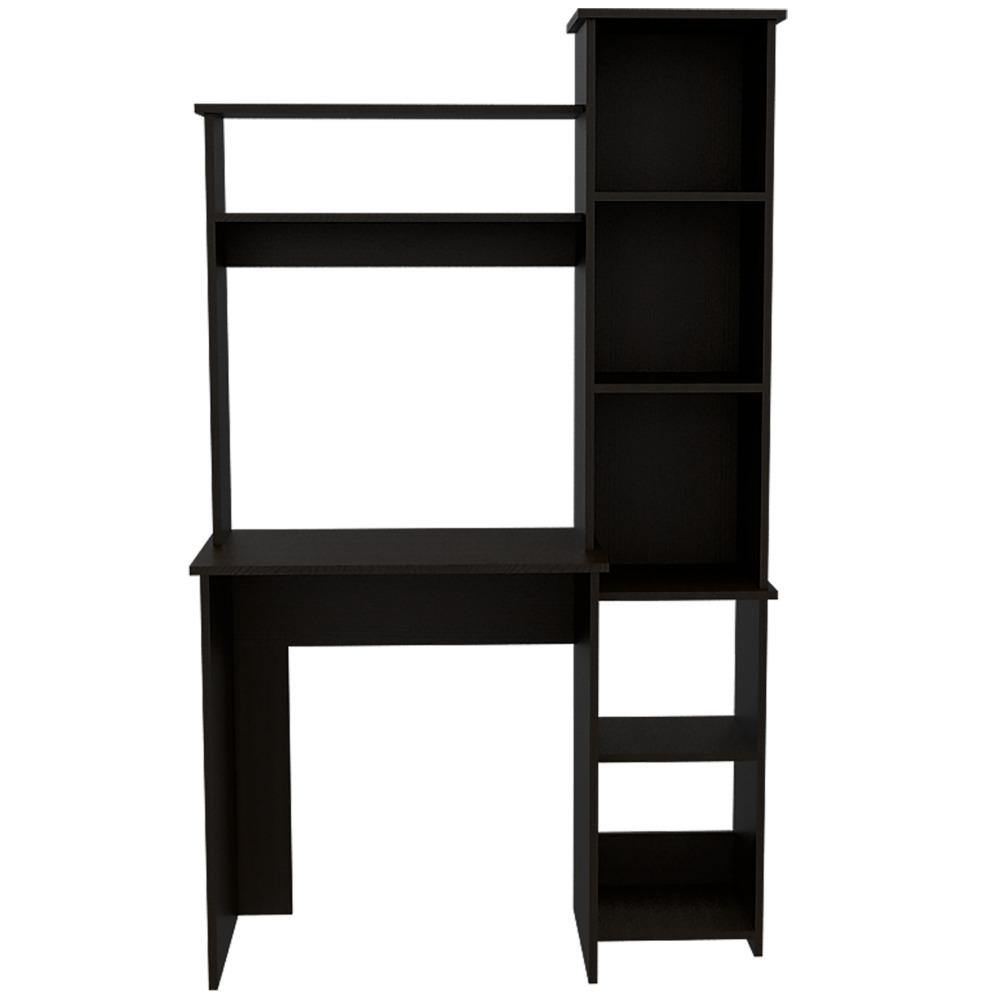 Escritorio Versalles Wengue 98 cm con Biblioteca - Escritorios y Archivadores | Bylmo