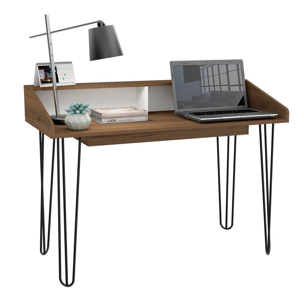 Escritorio Stamford Cafe Expreso 120 cm - Escritorios y Archivadores | Bylmo